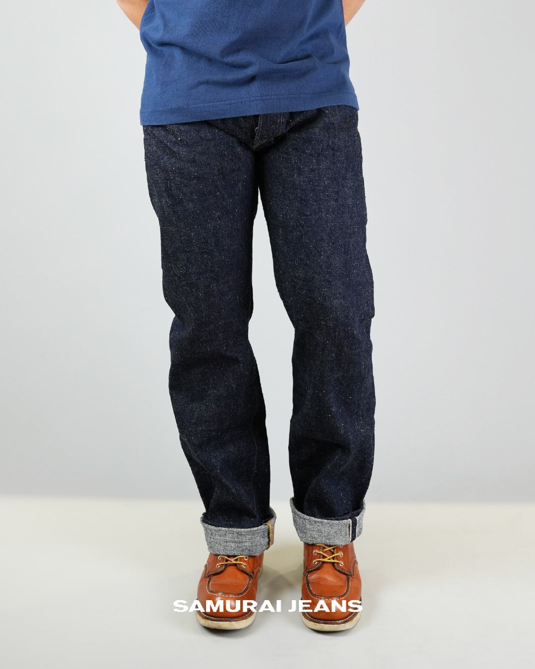Samurai Jeans S5000VX II 17 oz Straight Fit Red Paint