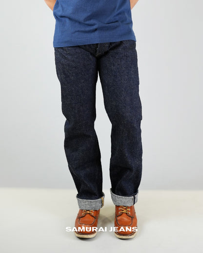 Samurai Jeans S5000VX II 17 oz Straight Fit Red Paint