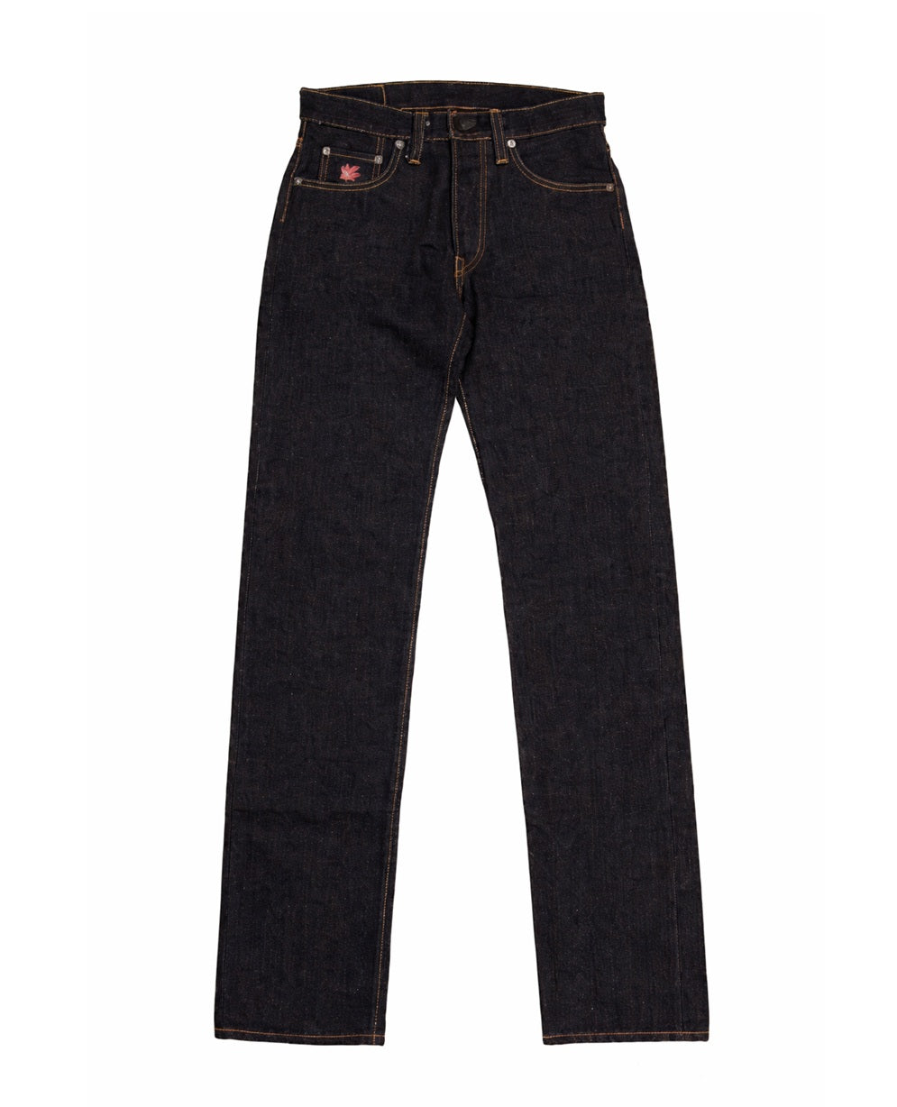 Pure Blue Japan PBJ-LIM-IA003 Indigo x Orange Selvedge Jeans (Regular Straight)