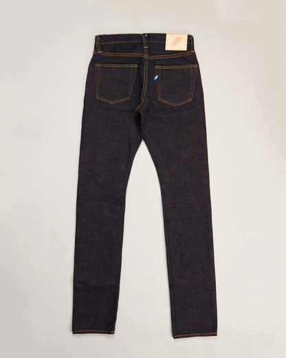 Pure Blue Japan PBJ-LIM-IA019 Indigo x Orange Selvedge Jeans (Relax Tapered)