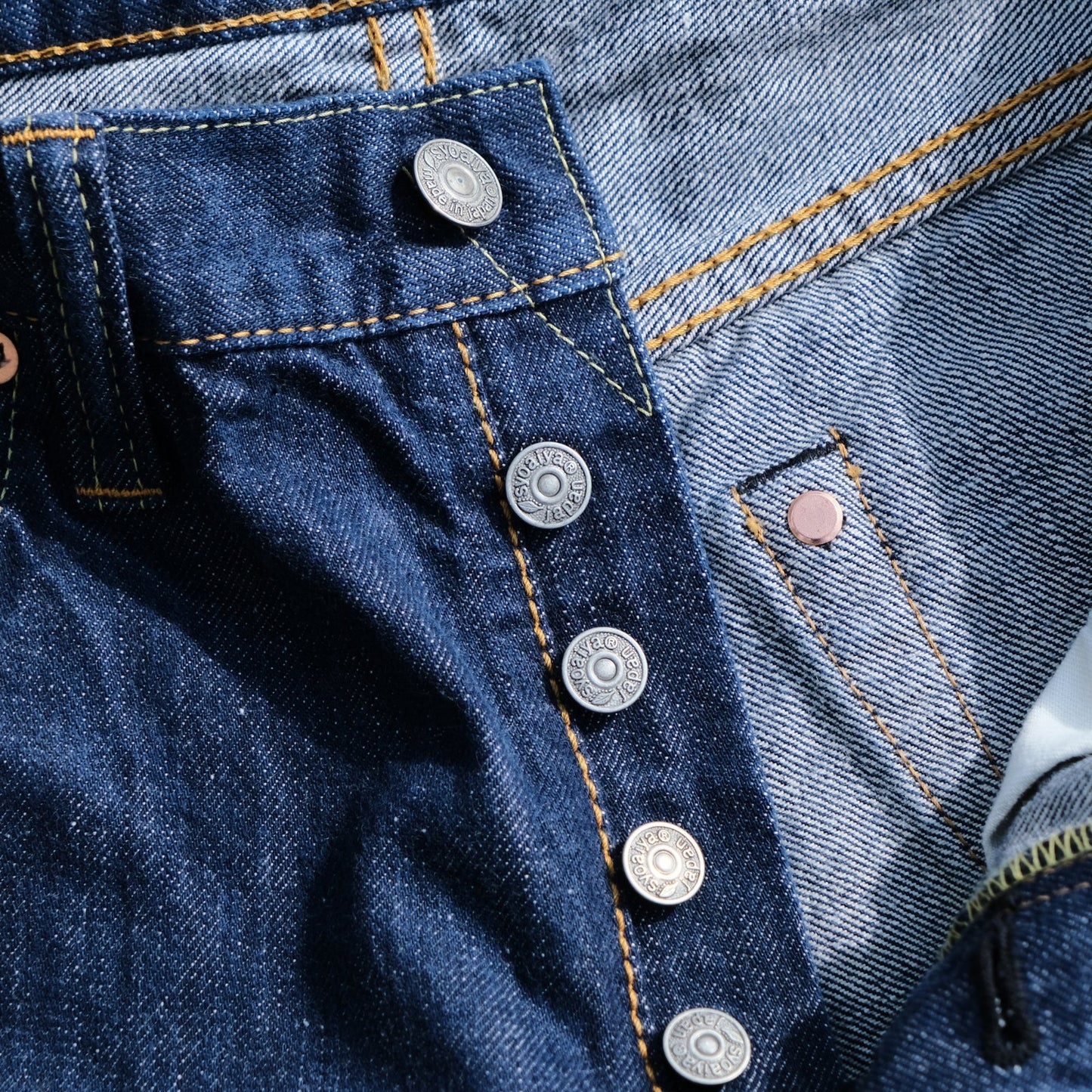 Pure Blue Japan AI-13.5oz-003 Natural Indigo Selvedge Jeans (Regular Straight)