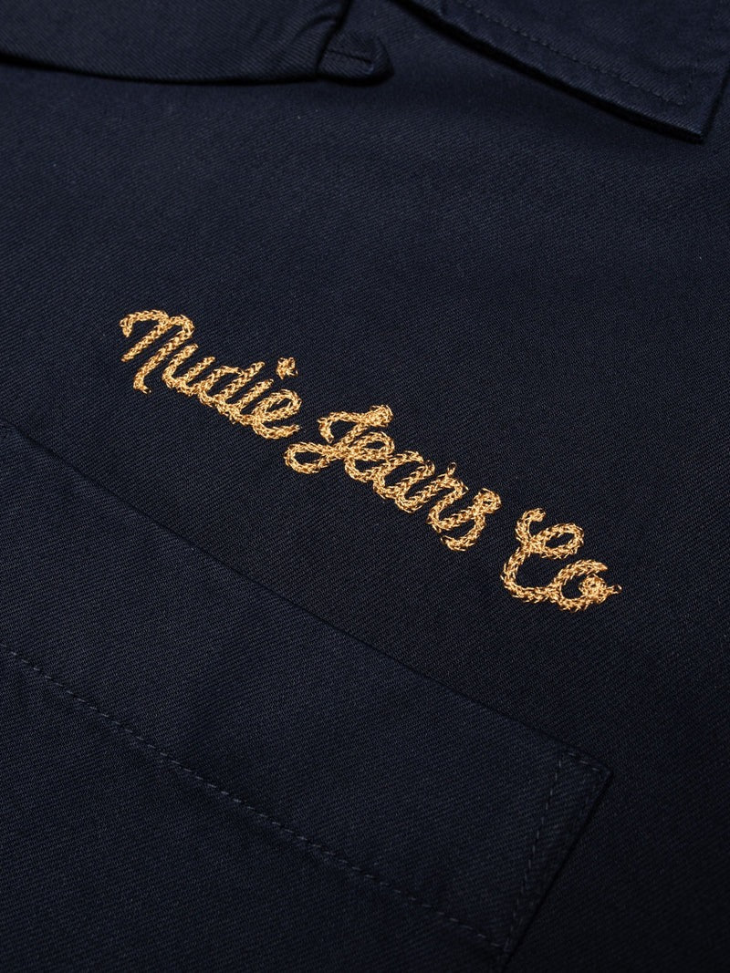 Arthur Bowling Shirt 8 Wonders Navy