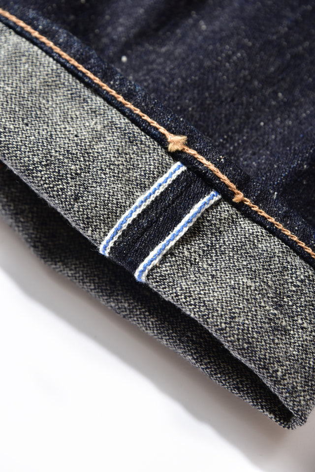 Pure Blue Japan [BRK-013-ID] 13oz. Broken Twill Denim Slim Tapered - Indigo