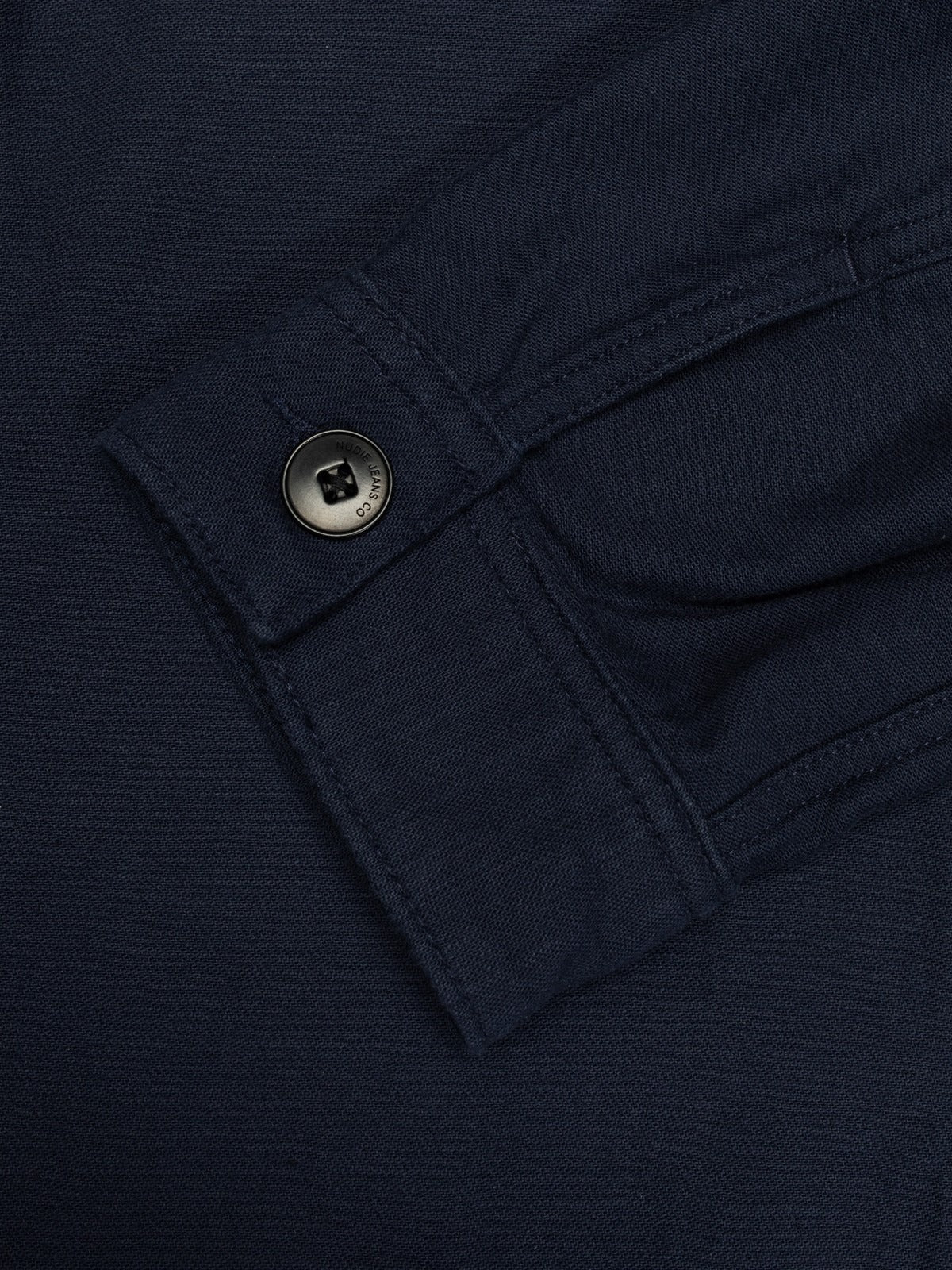 Blake Zip Jacket Back Sateen Navy