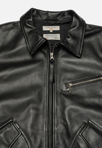 Blake Zip Jacket Leather B01/Black