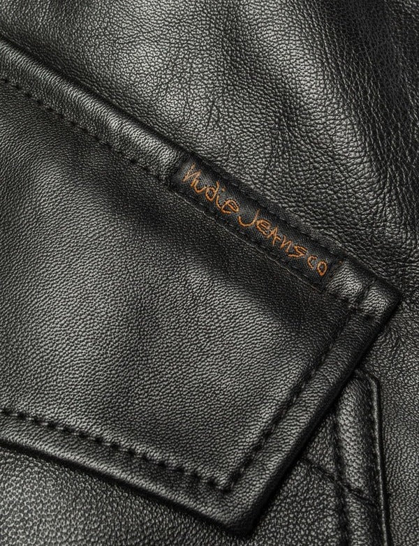Blake Zip Jacket Leather B01/Black
