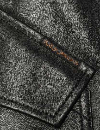 Blake Zip Jacket Leather B01/Black
