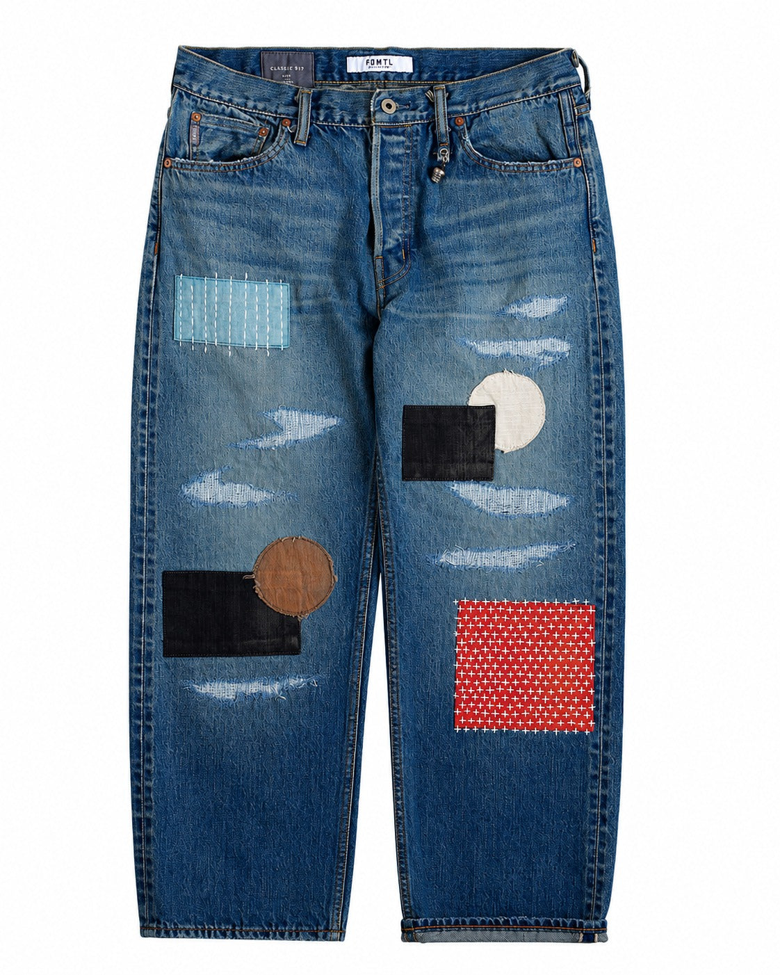 FDMTL SLIM FIT DENIM CS134 FA26/MT134 INDIGO