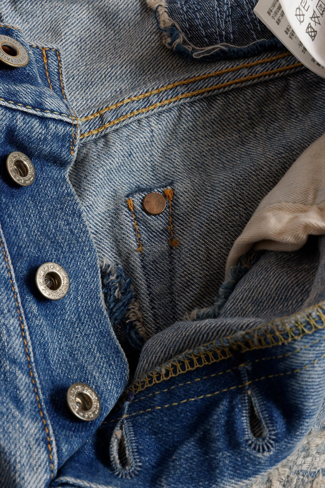 FDMTL CLASSIC STRAIGHT DENIM CS136 FA26/MG136 INDIGO