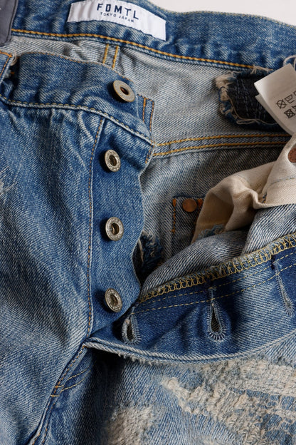 FDMTL CLASSIC STRAIGHT DENIM CS136 FA26/MG136 INDIGO