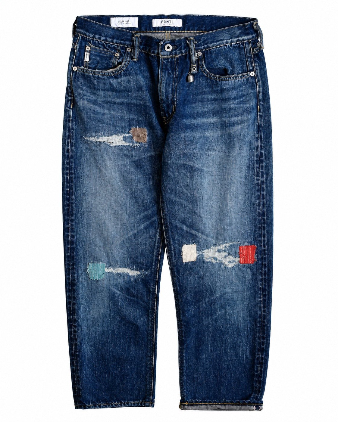 FDMTL CLASSIC STRAIGHT DENIM CS138 FA26/MG138 INDIGO