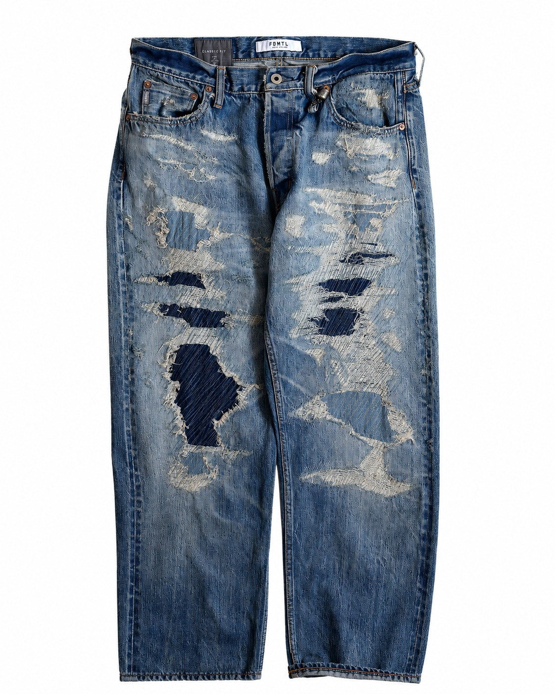 FDMTL CLASSIC STRAIGHT DENIM CS136 FA26/MG136 INDIGO