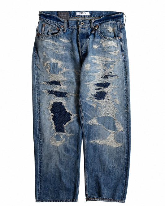 FDMTL CLASSIC STRAIGHT DENIM CS136 FA26/MG136 INDIGO
