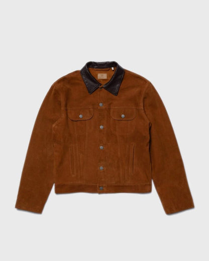Danny Suede Jacket Y14 Tobacco
