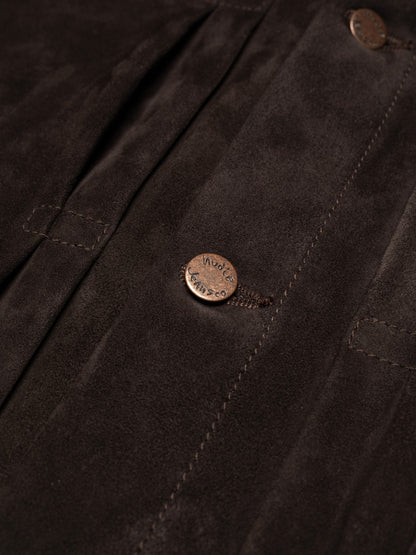 Dante II Suede Jacket B40/Dark Brown