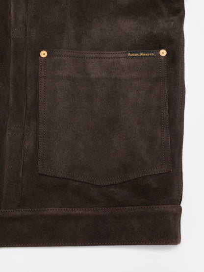 Dante II Suede Jacket B40/Dark Brown