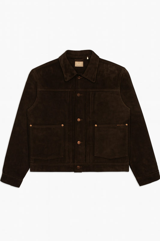 Dante II Suede Jacket B40/Dark Brown