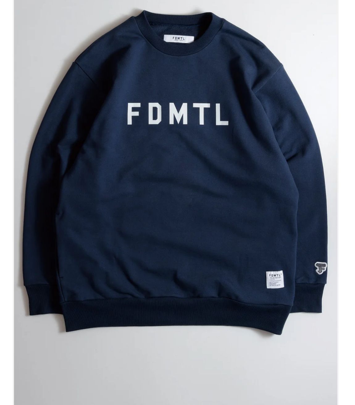 FDMTL LOGO SWEAT SHIRT FA25/CSC31 NAVY