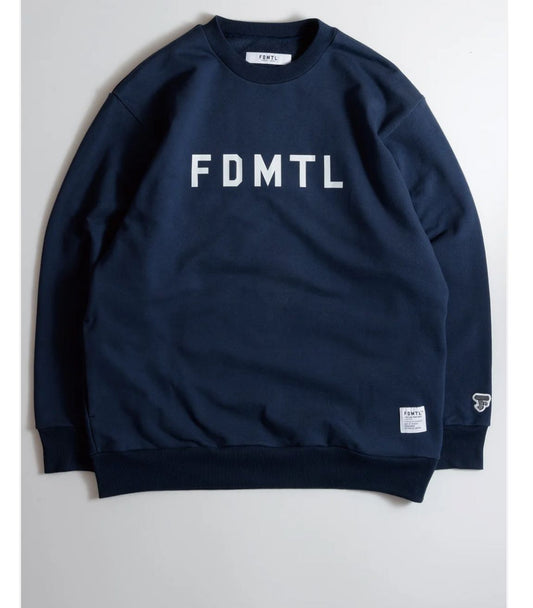 FDMTL LOGO SWEAT SHIRT FA25/CSC31 NAVY