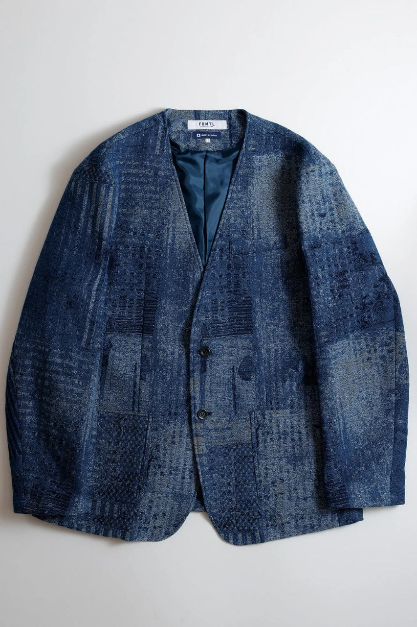 FDMTL FA25JK37R BORO JAQUARD JACKET RINSE