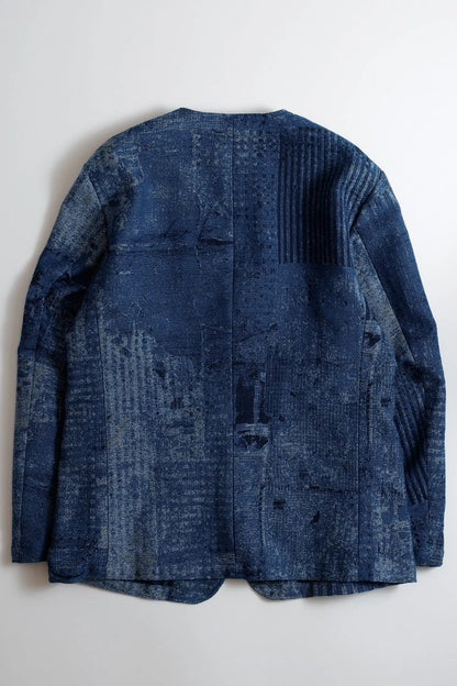 FDMTL FA25JK37R BORO JAQUARD JACKET RINSE