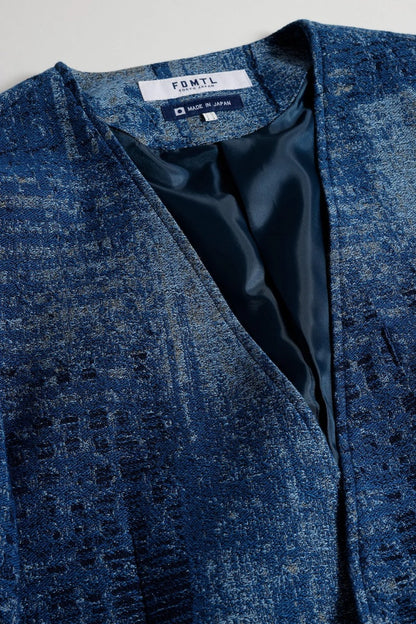 FDMTL FA25JK37R BORO JAQUARD JACKET RINSE