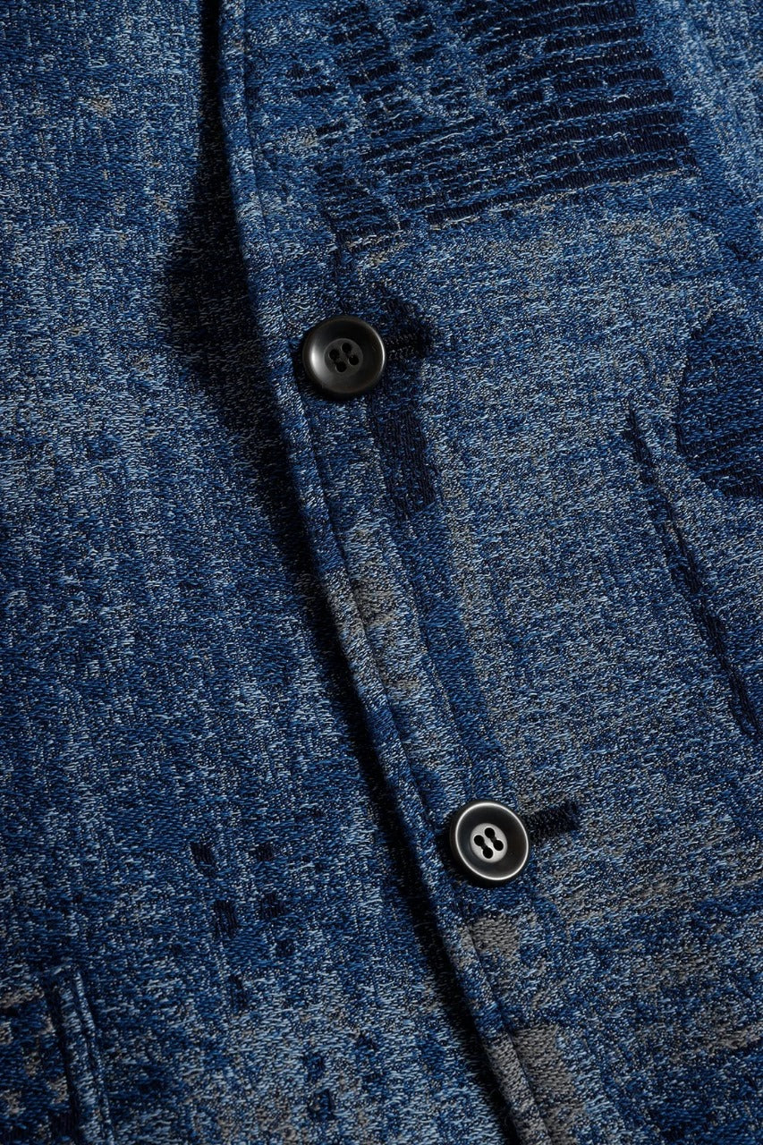 FDMTL FA25JK37R BORO JAQUARD JACKET RINSE