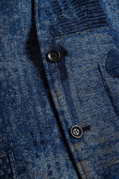 FDMTL FA25JK37R BORO JAQUARD JACKET RINSE