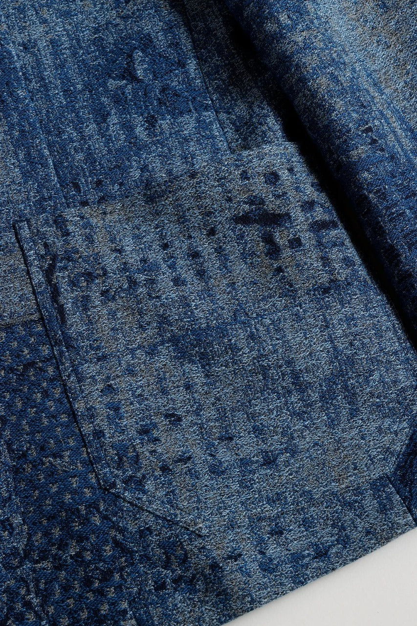 FDMTL FA25JK37R BORO JAQUARD JACKET RINSE