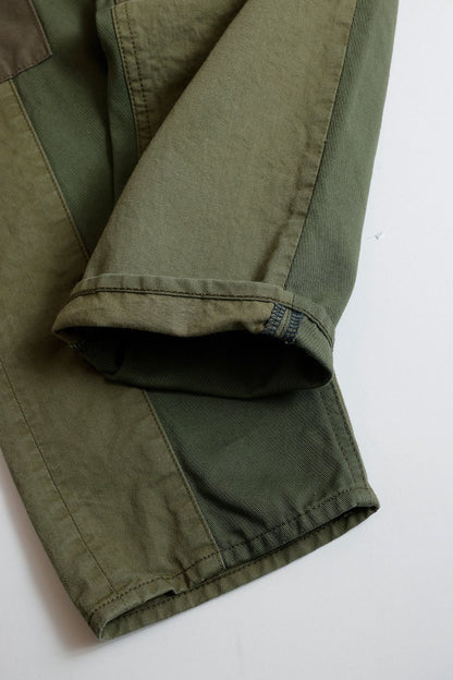FDMTL FA25PN31B PATCHWORK PANTS RINSE KHAKI