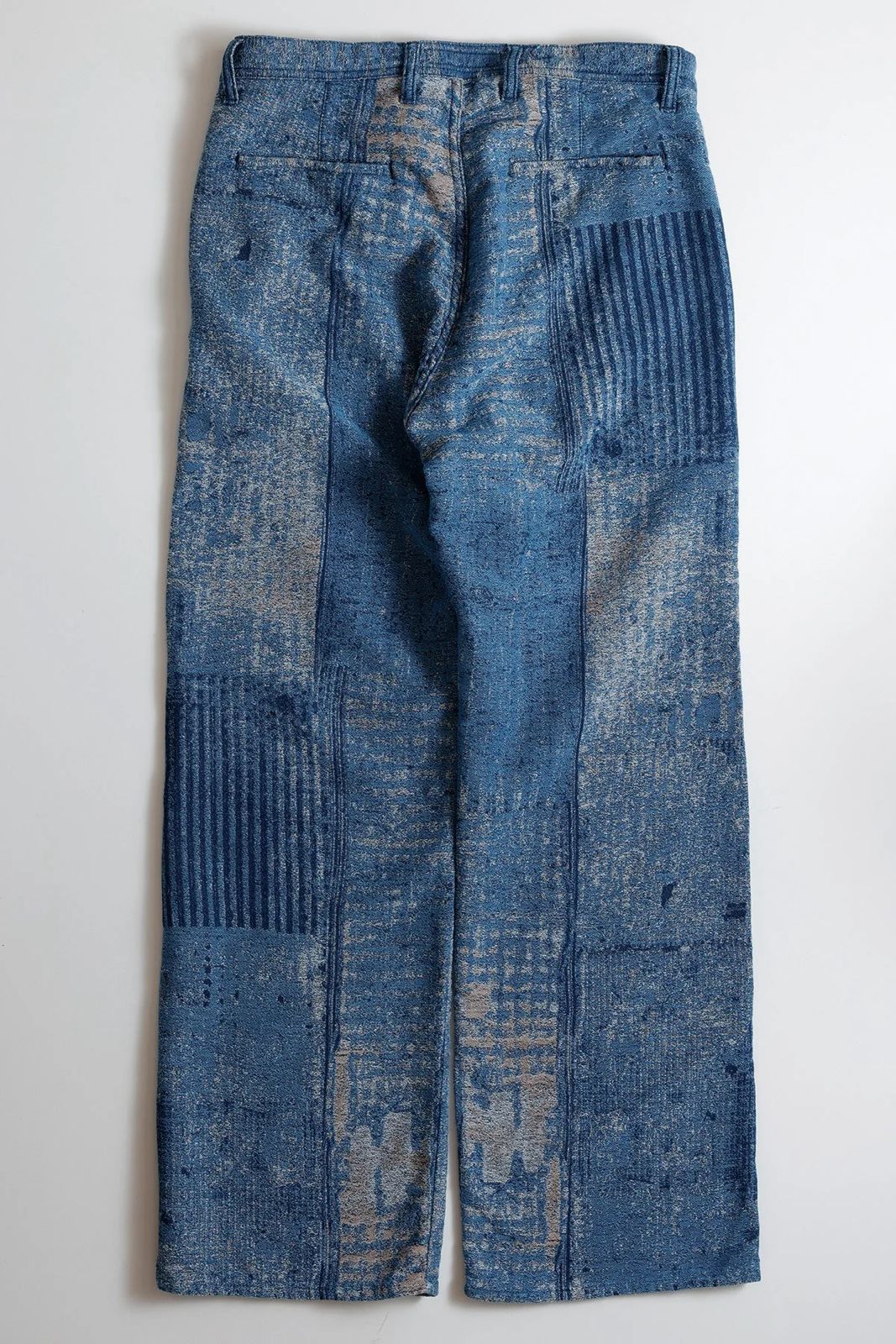 FDMTL FA25PN37U BORO JAQUARD WIDE PANTS 3YR WASH