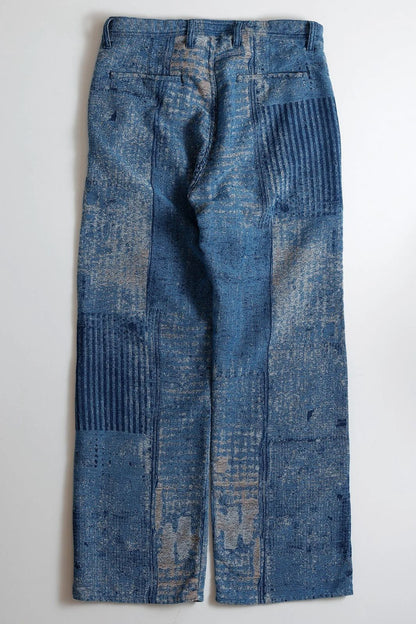 FDMTL FA25PN37U BORO JAQUARD WIDE PANTS 3YR WASH