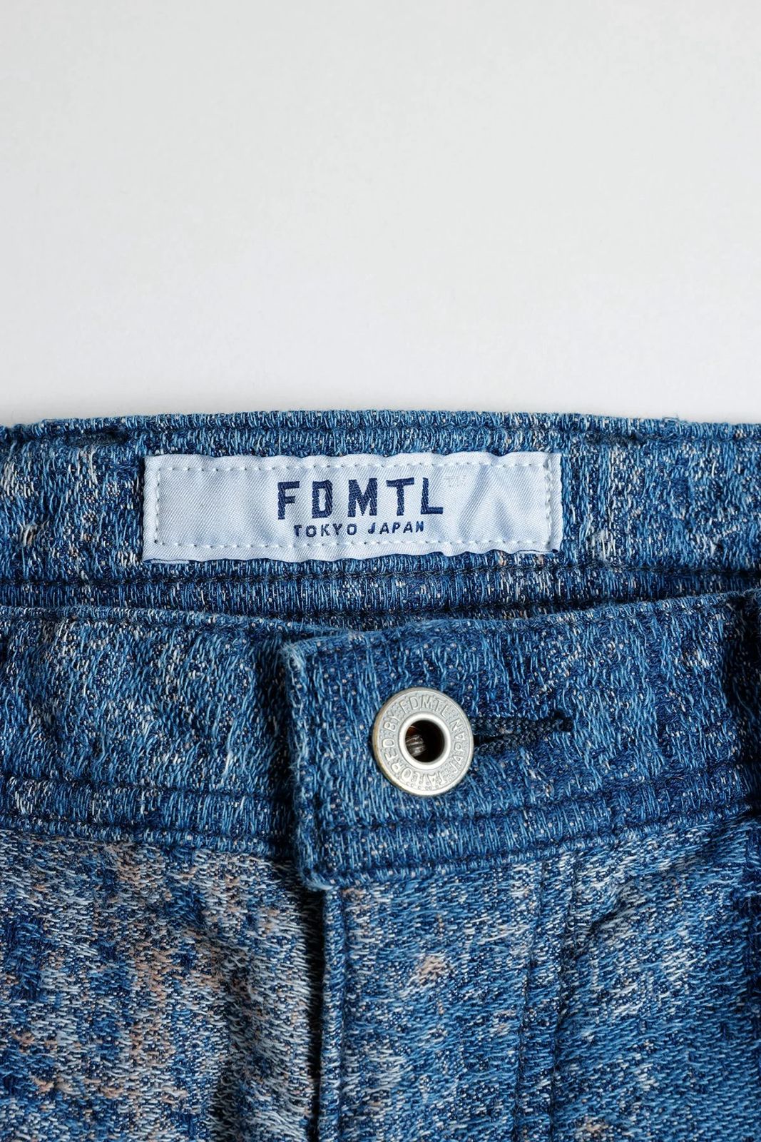 FDMTL FA25PN37U BORO JAQUARD WIDE PANTS 3YR WASH