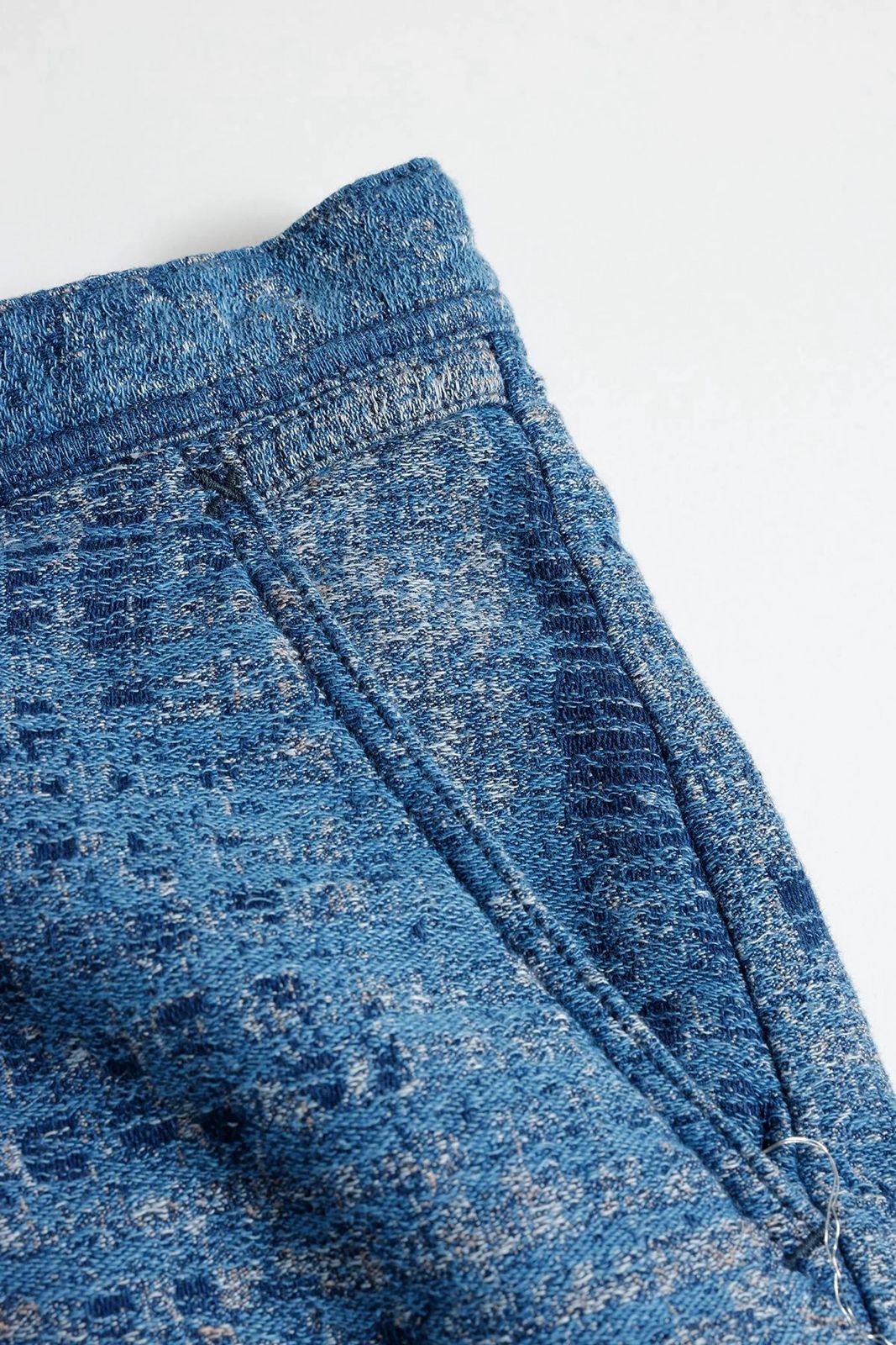 FDMTL FA25PN37U BORO JAQUARD WIDE PANTS 3YR WASH