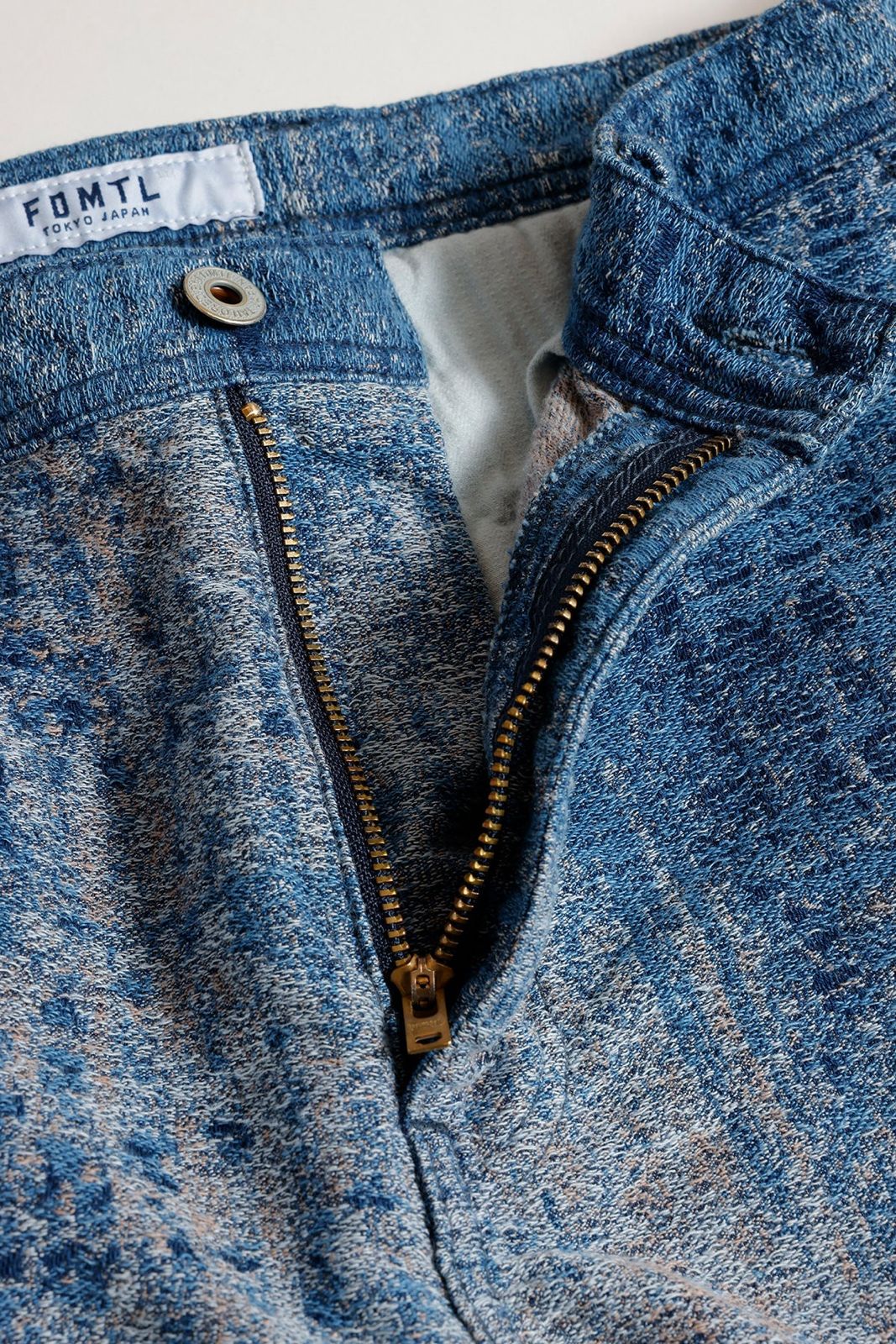 FDMTL FA25PN37U BORO JAQUARD WIDE PANTS 3YR WASH