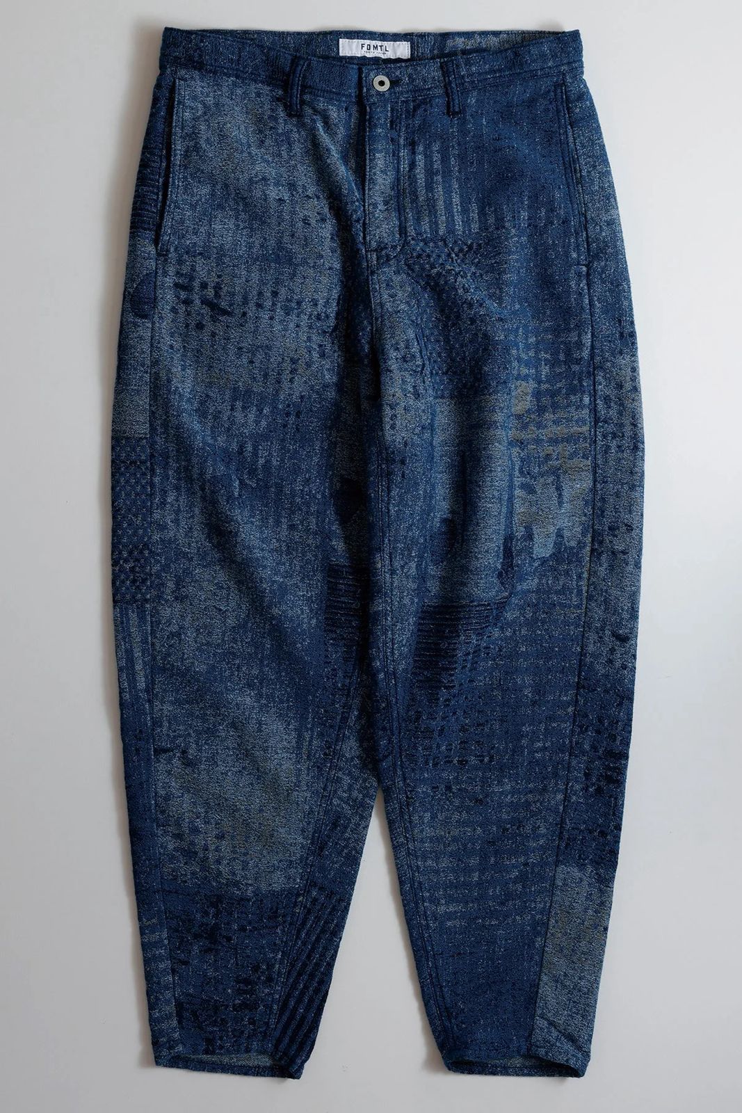 FDMTL FA25PN47R BORO JAQUARD BONTAN PANTS RINSE