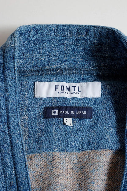 FDMTL FA25SH47U BORO HAORI JAQUARD JACKET 3YR Wash