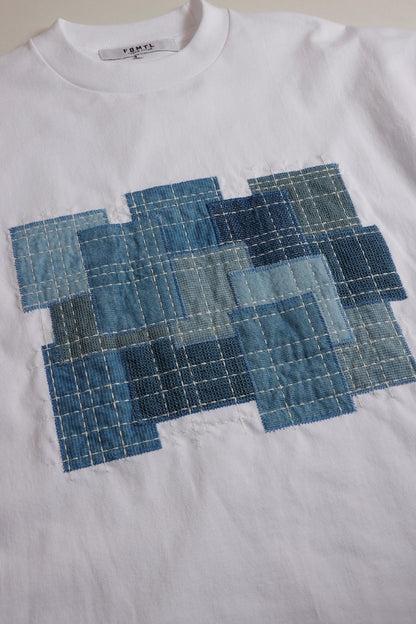 FDMTL BORO EMBROIDERED TEE FA25/TE36 White