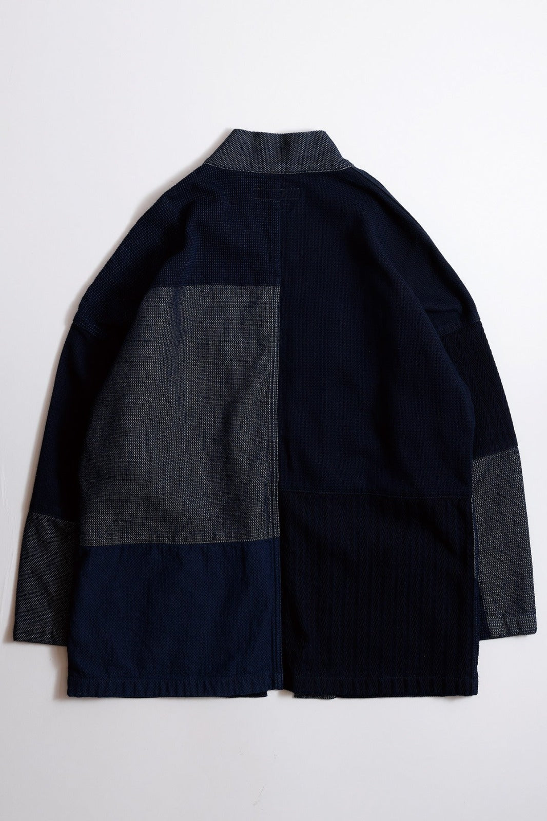FDMTL PACHWORK HAORI JACKET RINSE FA26/JK11R INDIGO