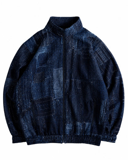 FDMTL BORO TRACK JACKET RINSE FA26/JK17R INDIGO
