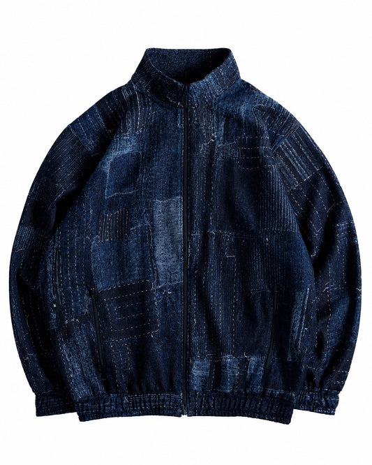 FDMTL BORO TRACK JACKET RINSE FA26/JK17R INDIGO