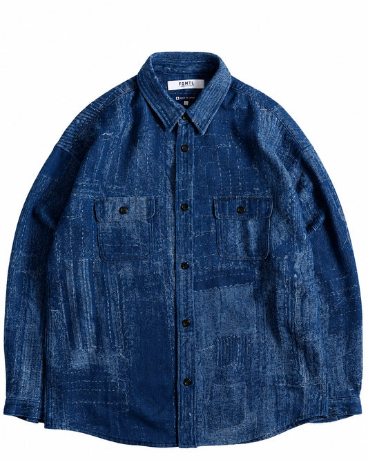 FDMTL BORO SHIRT 3YR WASH FA26/SH17U INDIGO