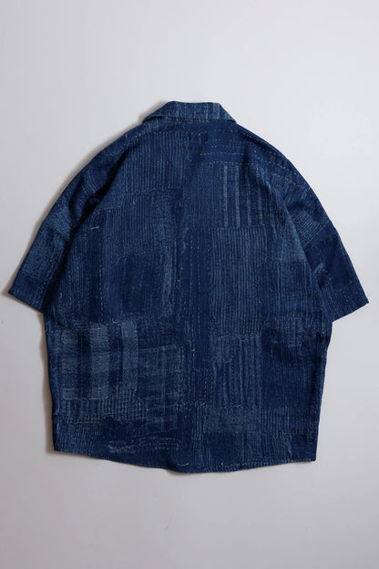 FDMTL BORO S/S SHIRT 3YR WASH FA26/SH27U INDIGO