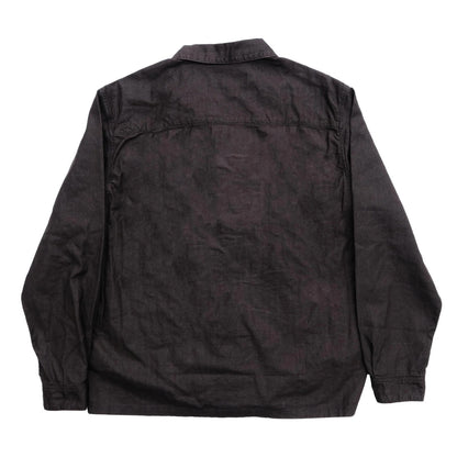 The Flat Head FN-SCR-022L "Bengara" Open Collar L/S Shirt