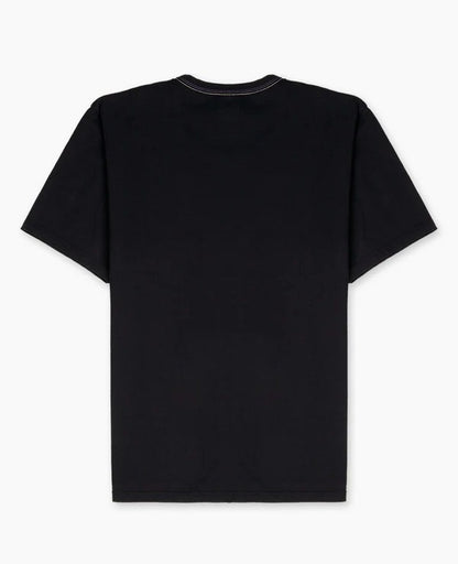 The Flat Head FN-THC-101 Plain T-Shirt Black