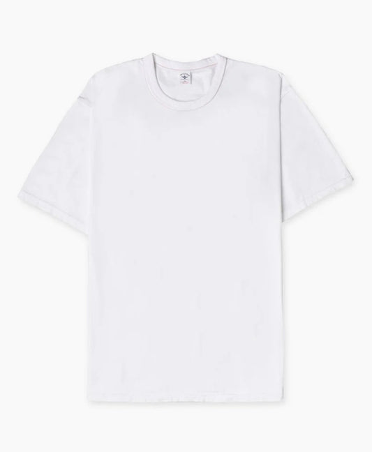 The Flat Head FN-THC-101 Plain T-shirt White