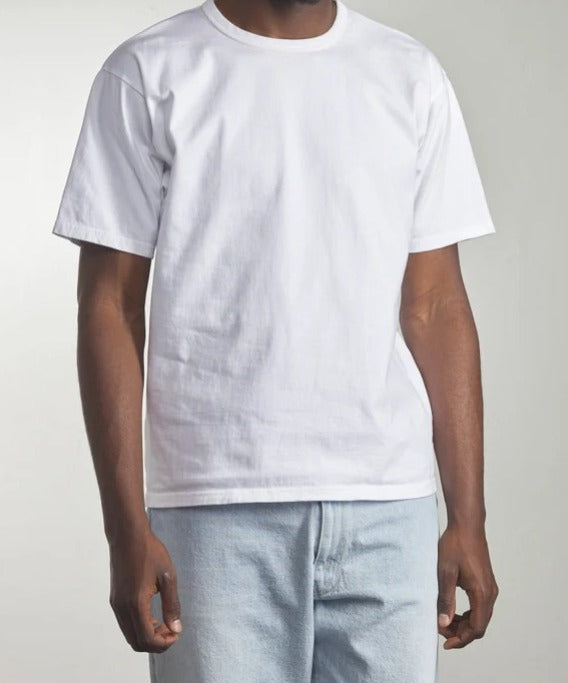 The Flat Head FN-THC-101 Plain T-shirt White