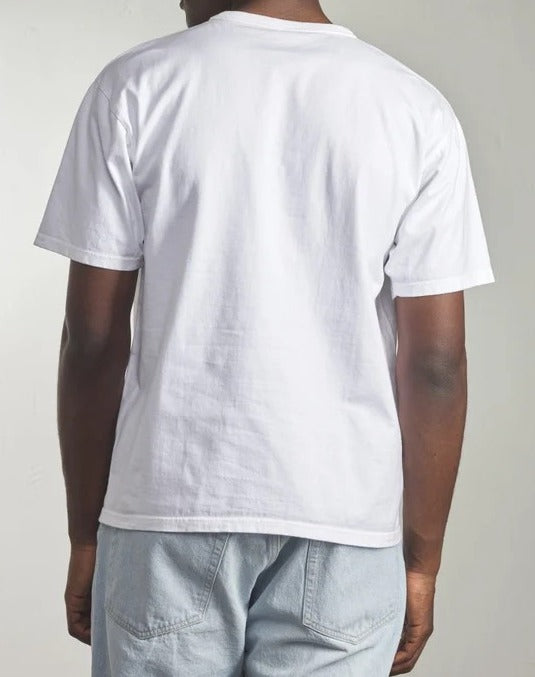 The Flat Head FN-THC-101 Plain T-shirt White