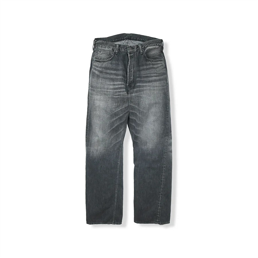 FullCount 0105BKSSHW - Wide Black Denim Dartford (Super Smooth) 11.5oz Black