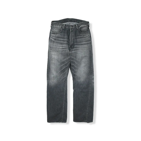 FullCount 0105BKSSHW - Wide Black Denim Dartford (Super Smooth) 11.5oz Black